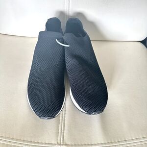 Eileen Fisher Black Knit Slip-On Sneakers | Size 6.5 | New